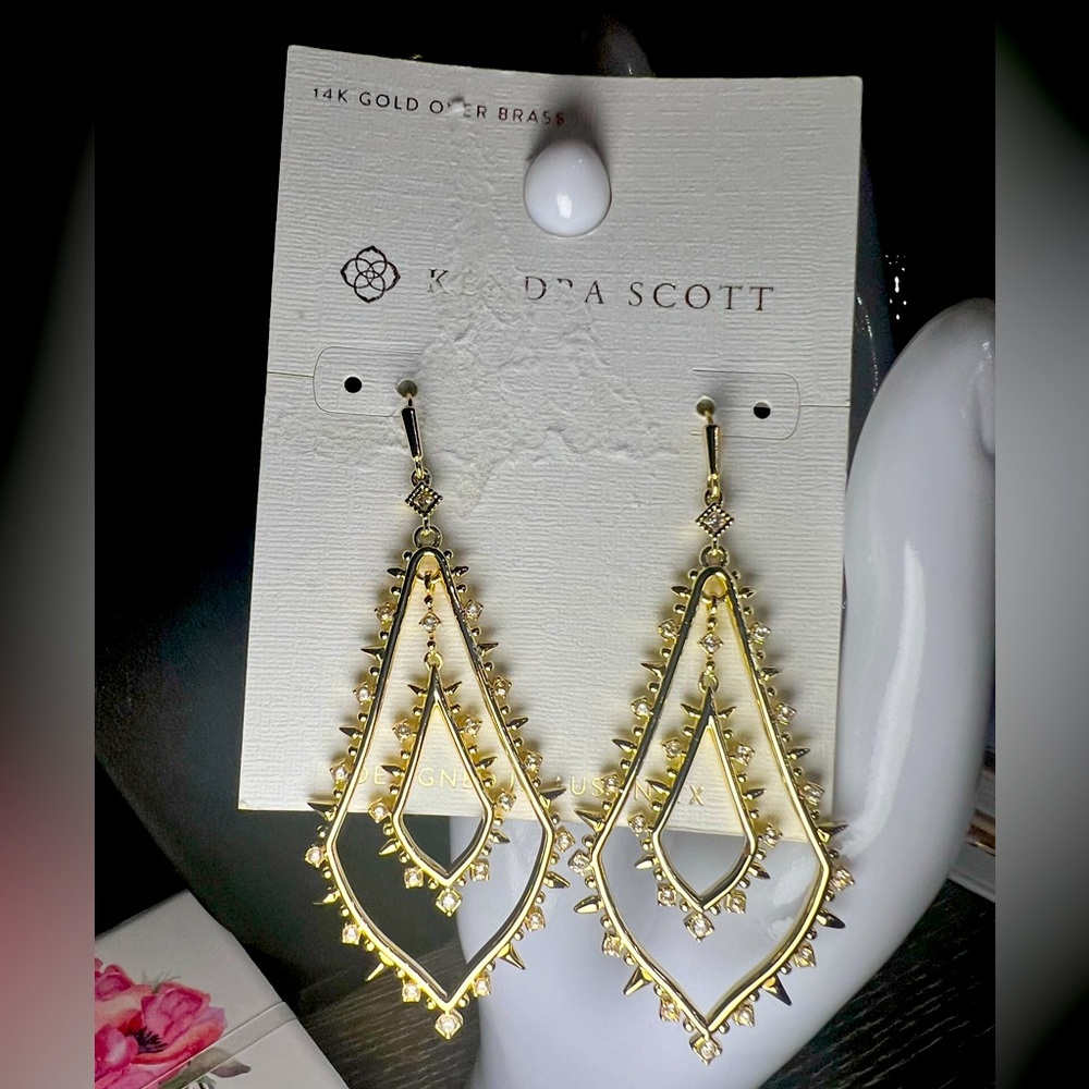 Kendra Scott Gold Drop Earrings